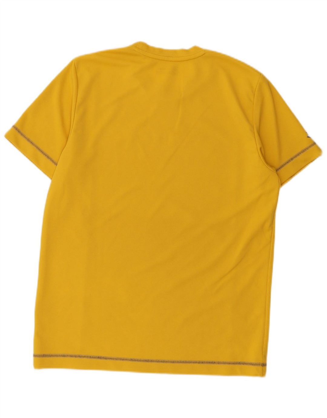 Lotto Herren-T-Shirt mit Grafik, mittelgelb, gestreift, Polyester