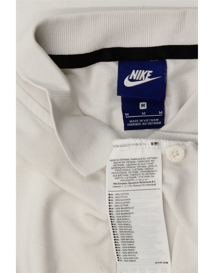 Nike Herren-Poloshirt, mittelweiße Baumwolle