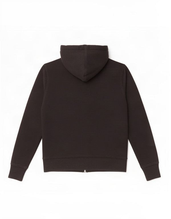 Calvin Klein Jeans Damen Graphic Zip Hoodie Pullover UK 10 Small Schwarz