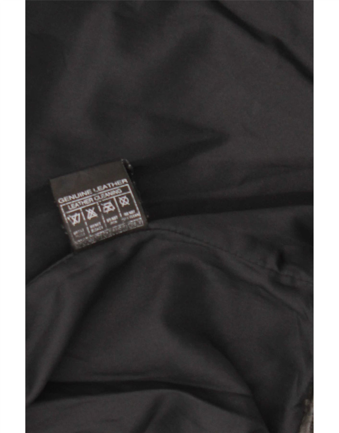 Vintage Herren Bomber Lederjacke UK 36 Small Schwarz