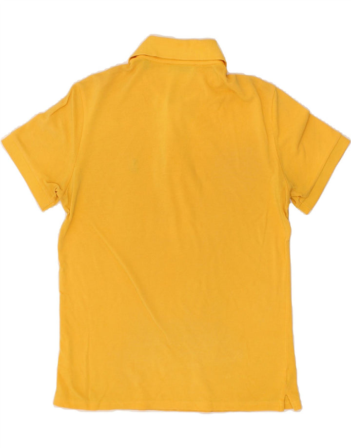 TRUSSARDI Mens Polo Shirt Medium Yellow Vintage Trussardi and Second-Hand Trussardi from Messina Hembry 
