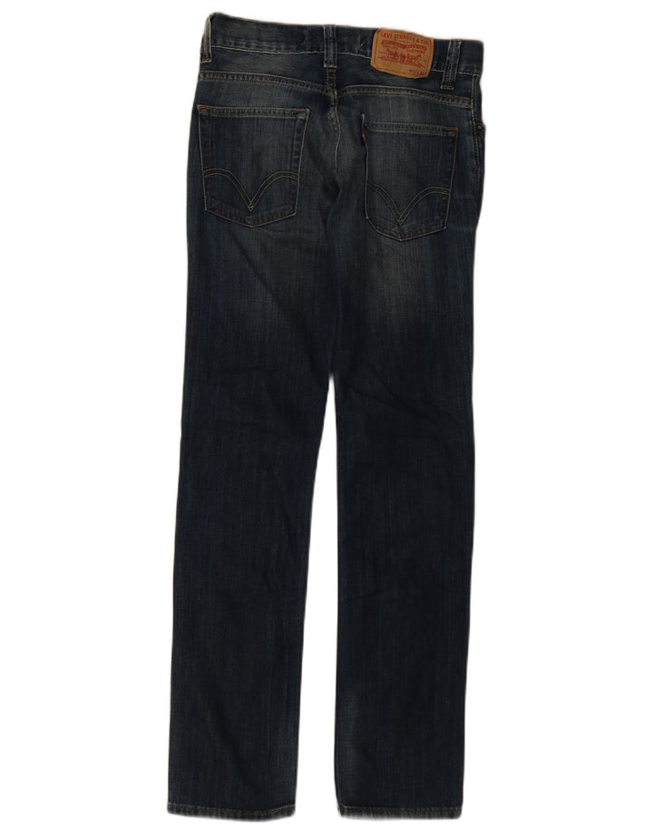 Levi's Herren 511 Slim Jeans W31 L34 Marineblaue Baumwolle