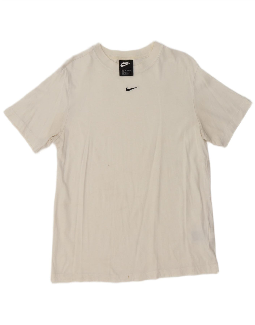 Nike Herren T-Shirt Top XS Weiße Baumwolle