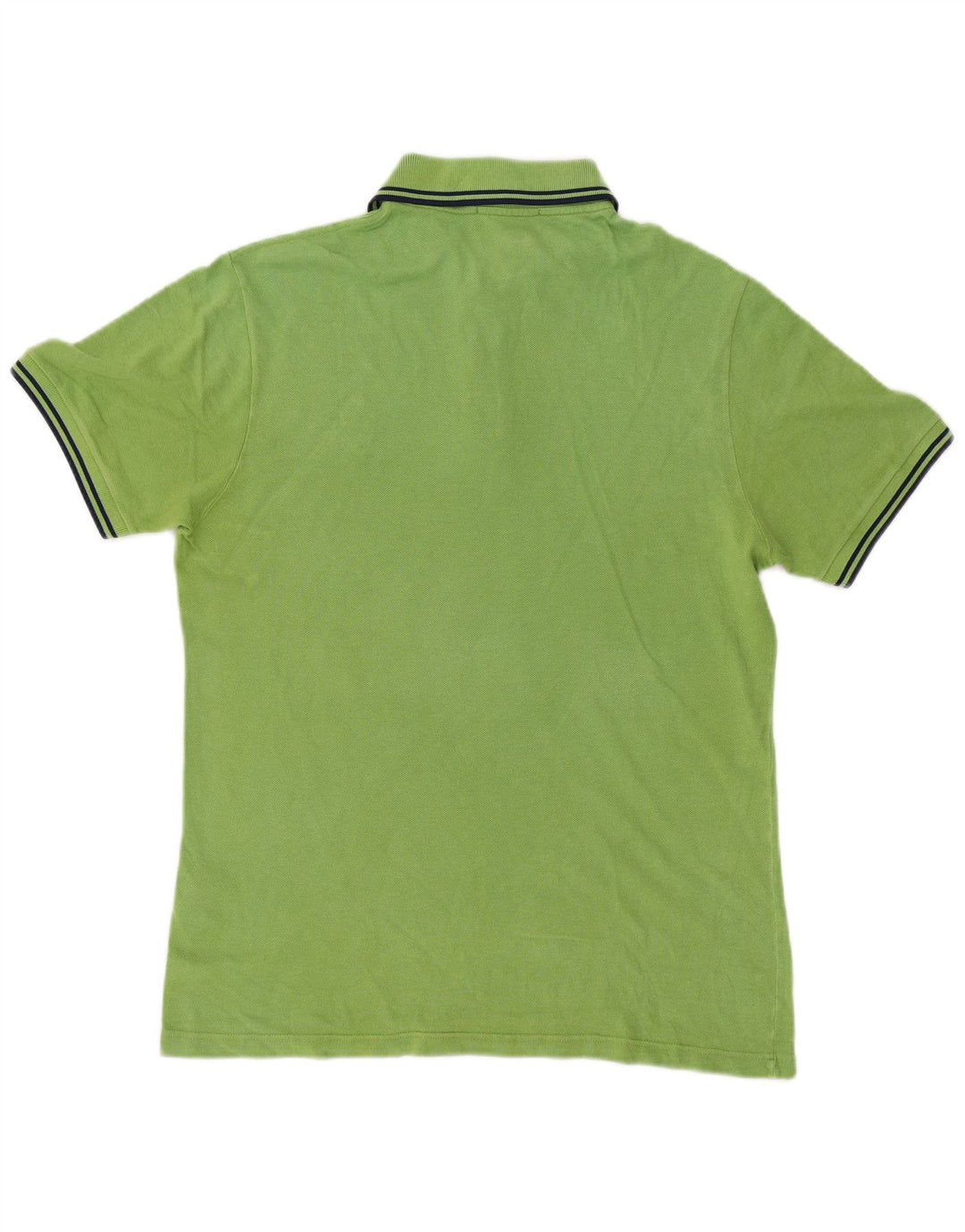 Fred Perry Herren-Poloshirt aus mittelgrüner Baumwolle