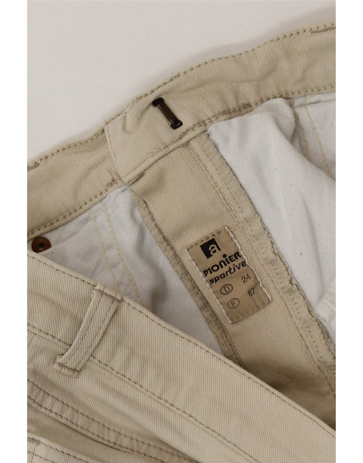 Pionier Herren Straight Jeans W32 L28 Beige