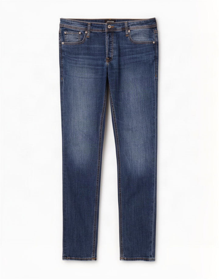 Jack & Jones Herren Slim Jeans W34 L36 Blaue Baumwolle