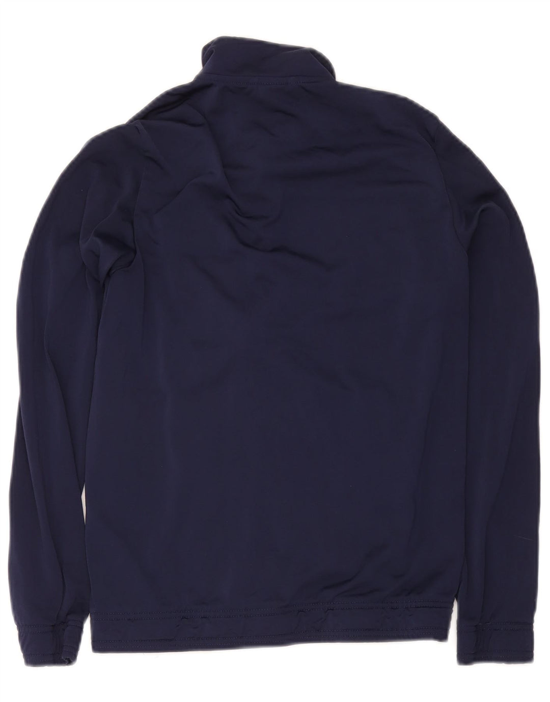 Puma Jungen-Trainingsanzug-Top-Jacke, 13–14 Jahre, marineblaues Farbblock-Polyester