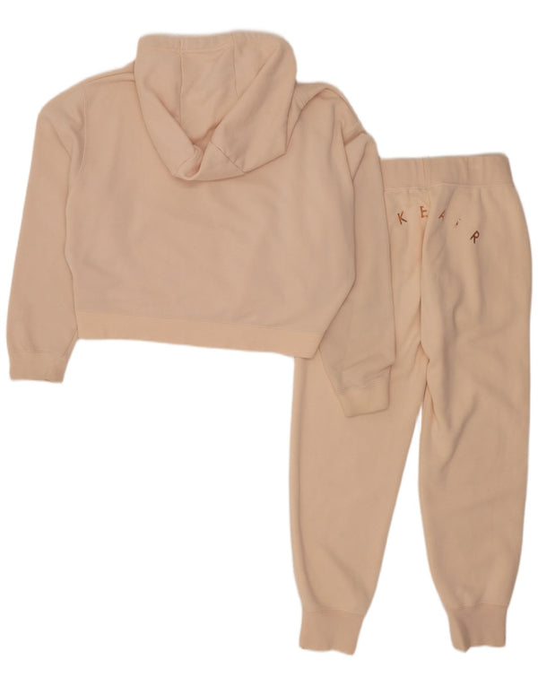 Nike Womens Hooded Relaxed Fit Full Trainingsanzug UK 10 Small Pink Sports