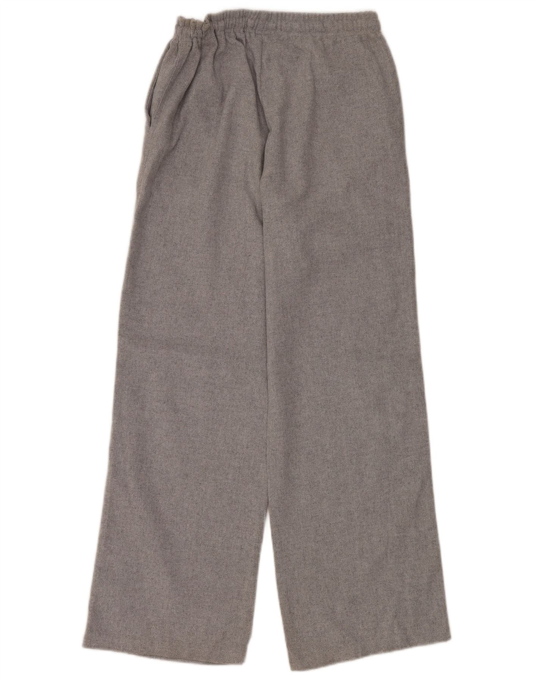 Zara Damen-Freizeithose mit weitem Bein, mittelgroß, W28, L30, grau, Polyester