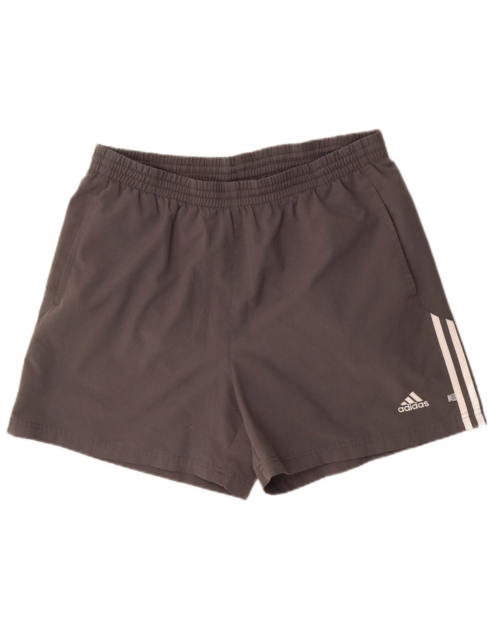 ADIDAS Herren Sport Shorts XL Grau Polyester
