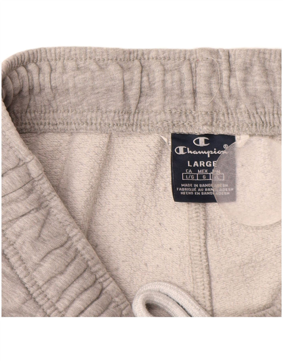 CHAMPION Grafik-Trainingshose, Jogginghose, Größe L, Grau