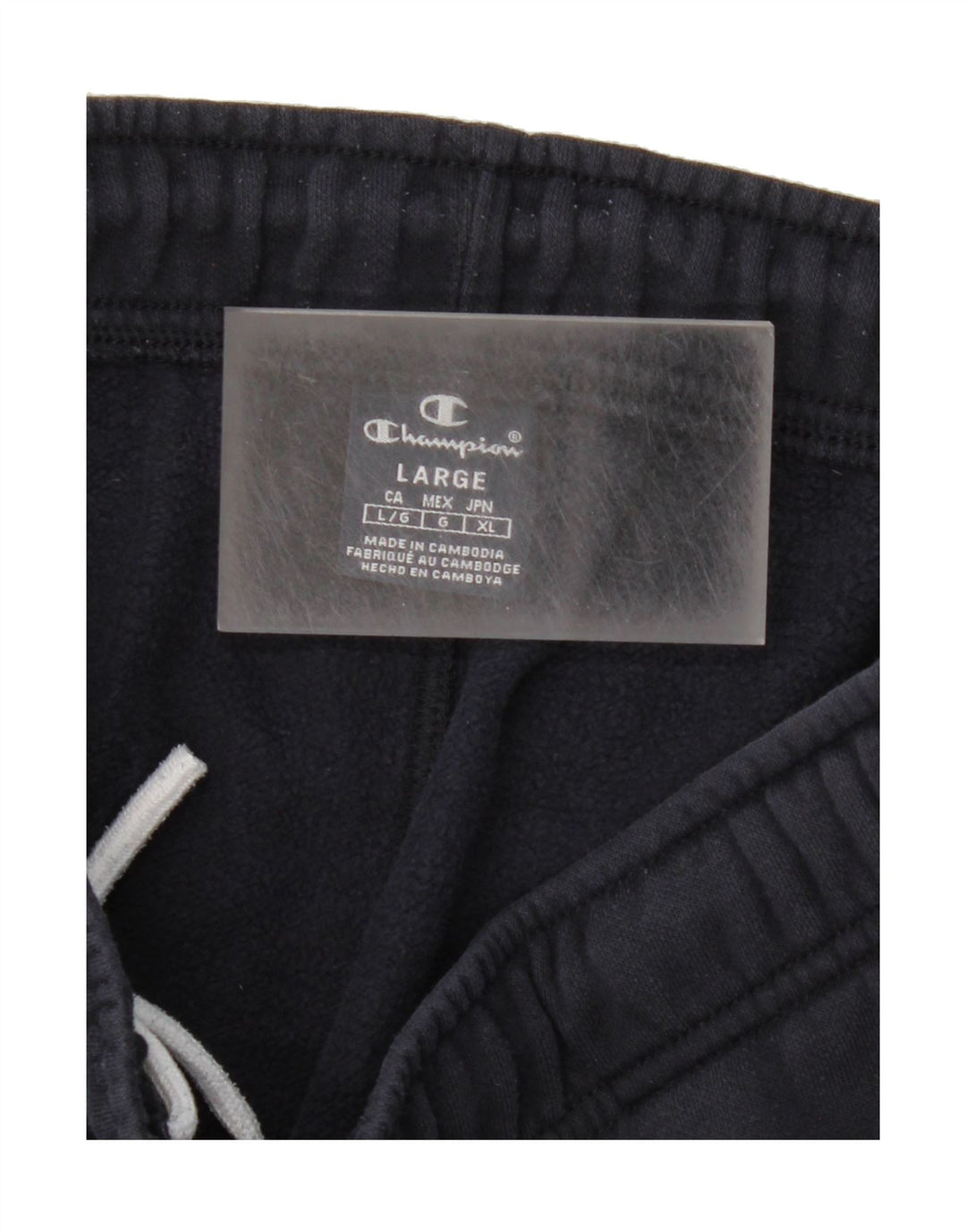 CHAMPION Mens Tracksuit Trousers Joggers Large Navy Blue Vintage Champion and Second-Hand Champion from Messina Hembry 