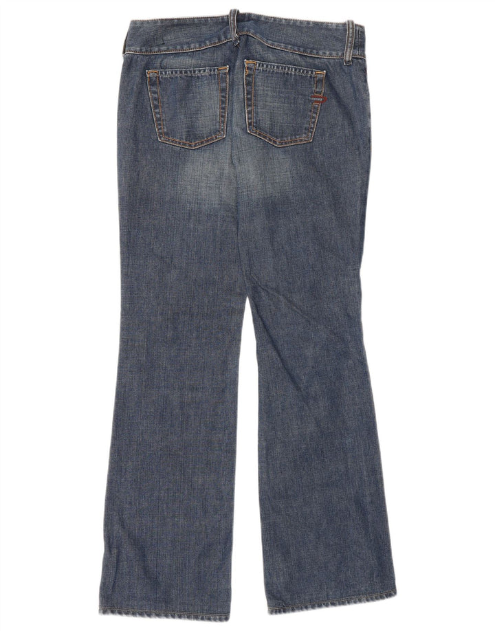 Diesel Damen Bootcut Jeans W27 L30 Blaue Baumwolle