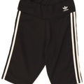 ADIDAS Damen Sportshorts UK 12 Medium Schwarz Polyester