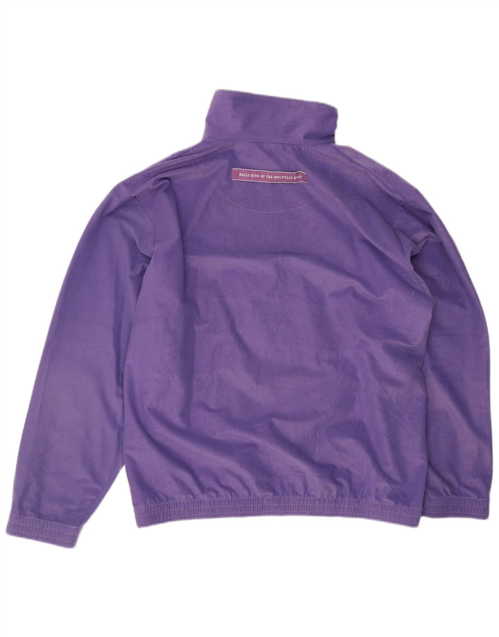 Bailo Herren Pullover Trainingsanzug Top Jacke IT 52 Large Lila Farbblock