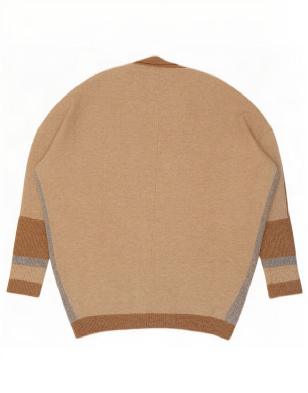 Marks & Spencer Damen-Strickjacke in Übergröße, Gr. 10, Größe S, Beige