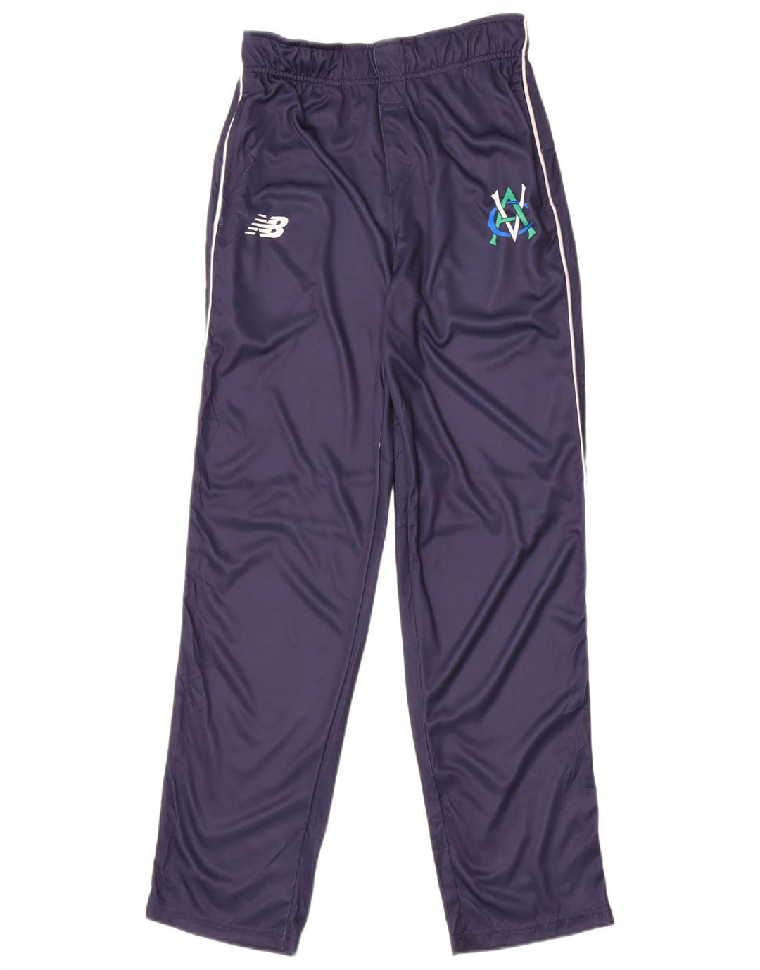 New Balance Damen-Trainingshose UK 12 Mittelmarineblaues Polyester