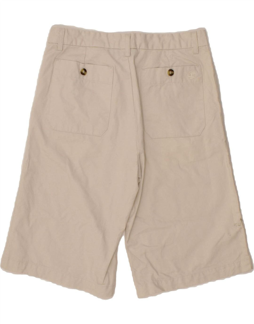 TIMBERLAND Mens Bermuda Shorts W32 Medium Off White Cotton Vintage Timberland and Second-Hand Timberland from Messina Hembry 