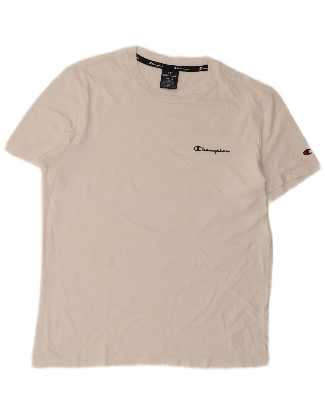 Champion Herren T-Shirt Top Small Weiß