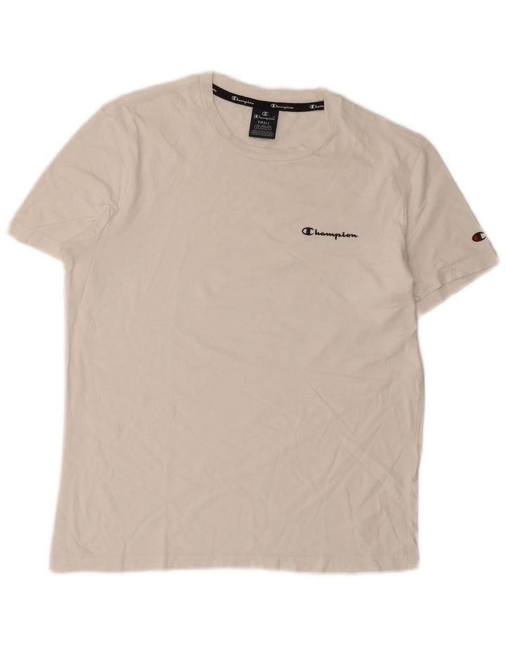Champion Herren T-Shirt Top Small Weiß