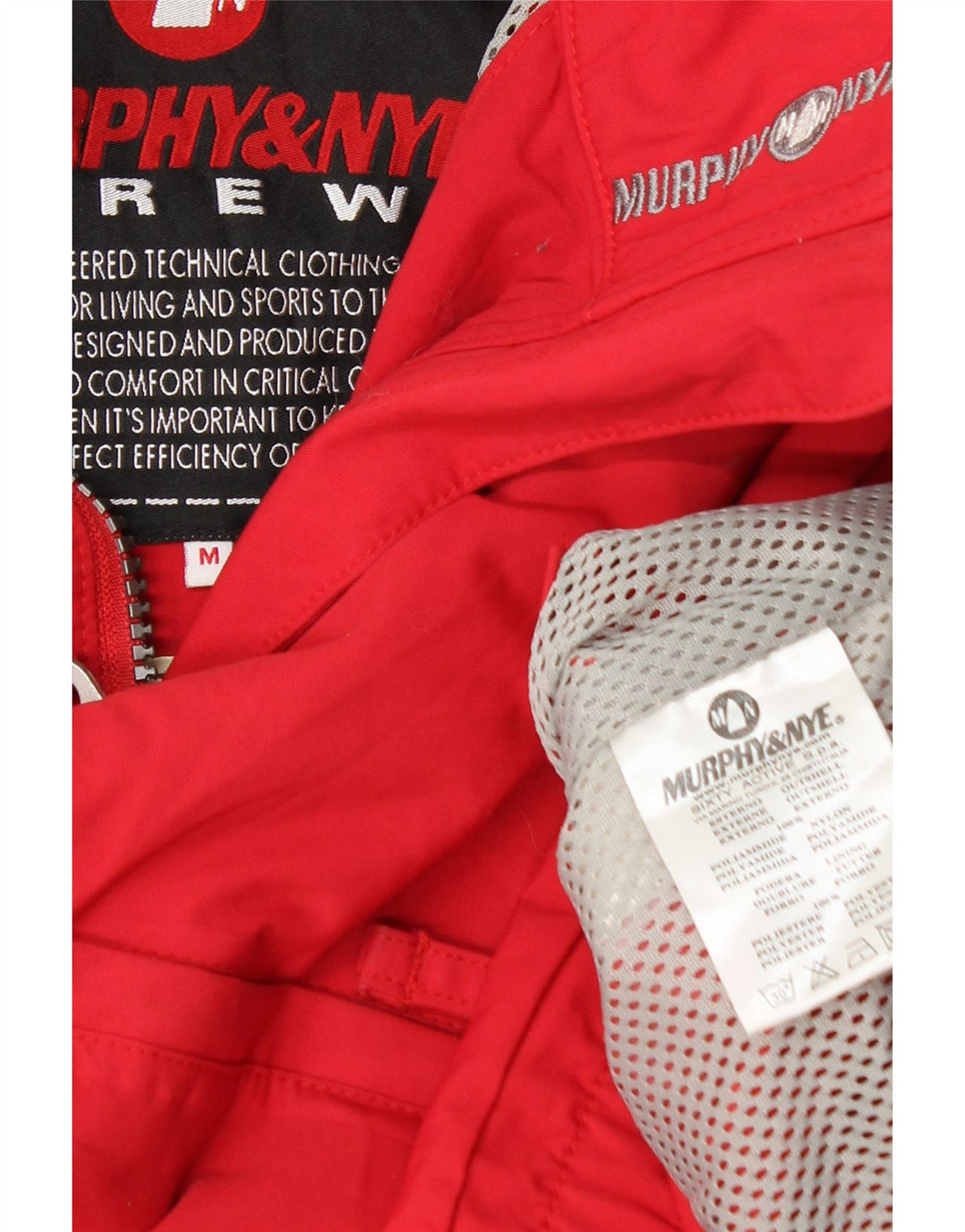 Murphy & Nye Damen Regenjacke UK 14 Medium Red Polyamid