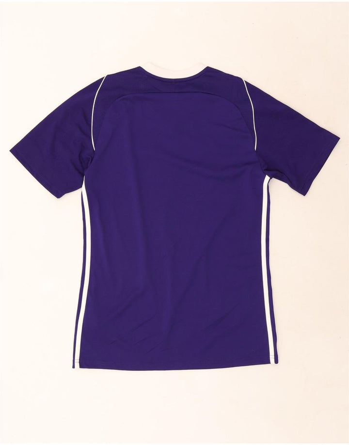 Adidas Herren Climacool T-Shirt Top Small Lila Polyester