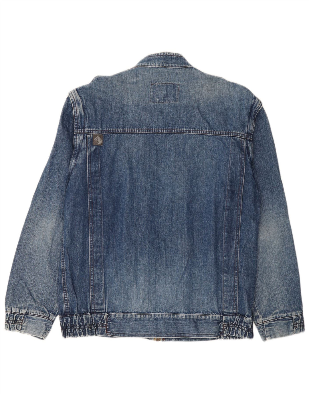Carrera Damen Jeansjacke UK 16 Große blaue Baumwolle
