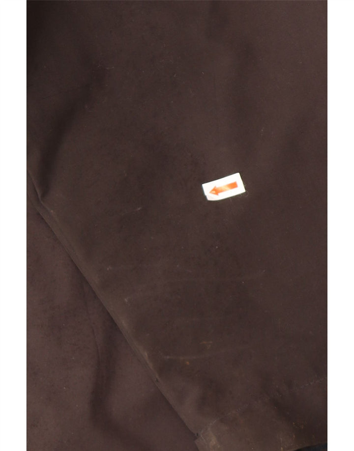 JACK WOLFSKIN Herren Regenjacke mit Kapuze UK 48 2XL Schwarz Polyester