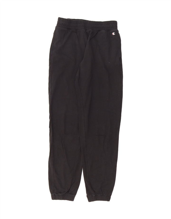 CHAMPION Womens Tracksuit Trousers Joggers UK 8 Small  Black Vintage Champion and Second-Hand Champion from Messina Hembry 