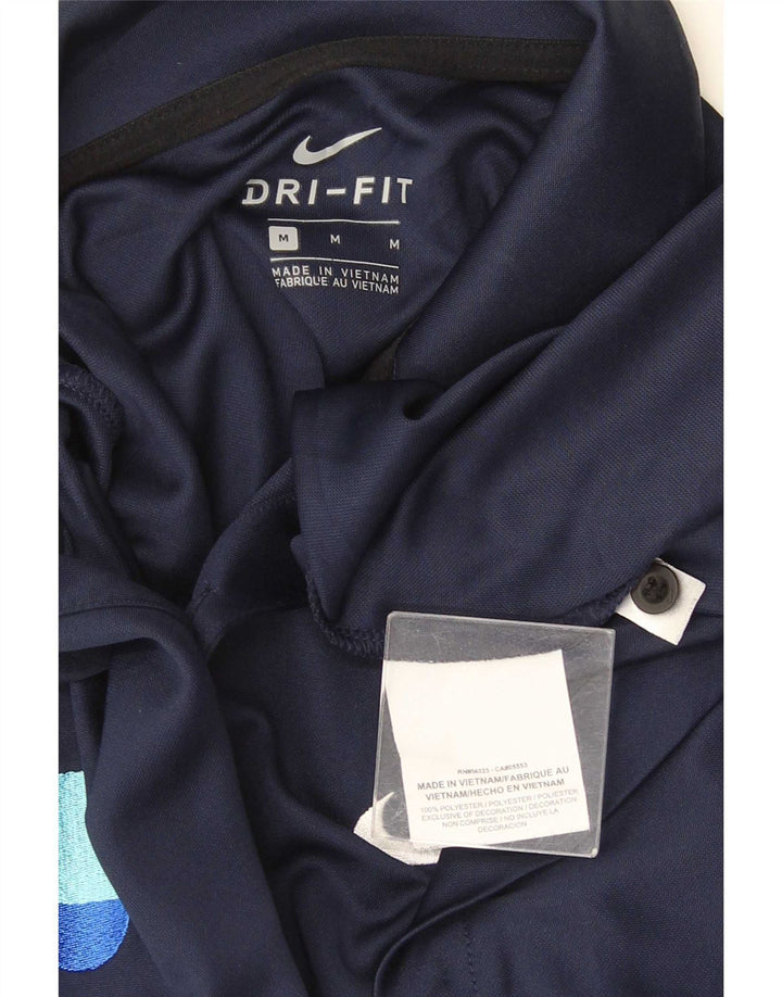 Nike Herren Dri Fit Poloshirt Medium Marineblau Polyester