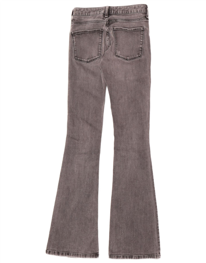 Zara Damen Schlagjeans EU 34 2XS W24 L33 Grau