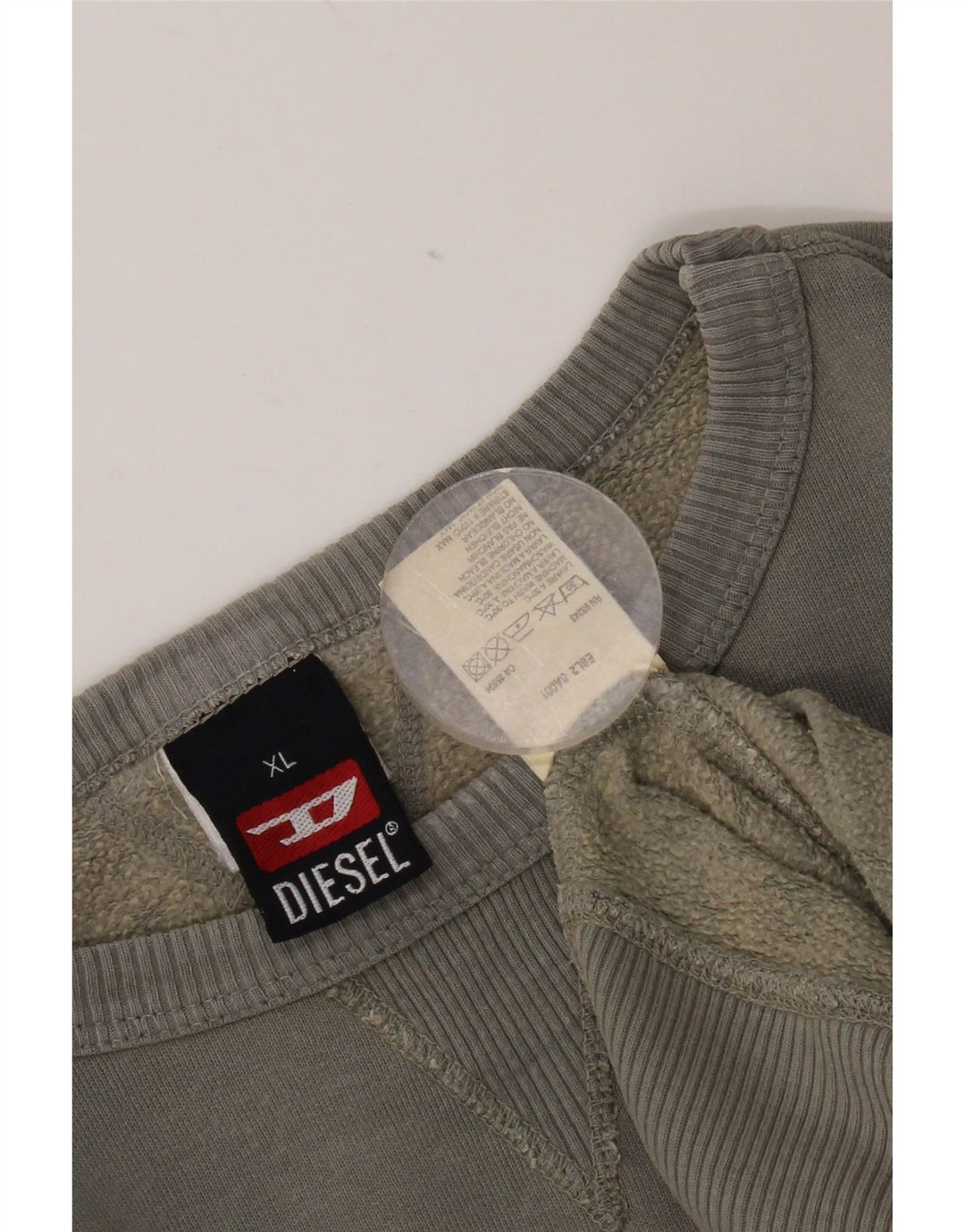 Diesel Herren Graphic Sweatshirt Pullover XL Grau