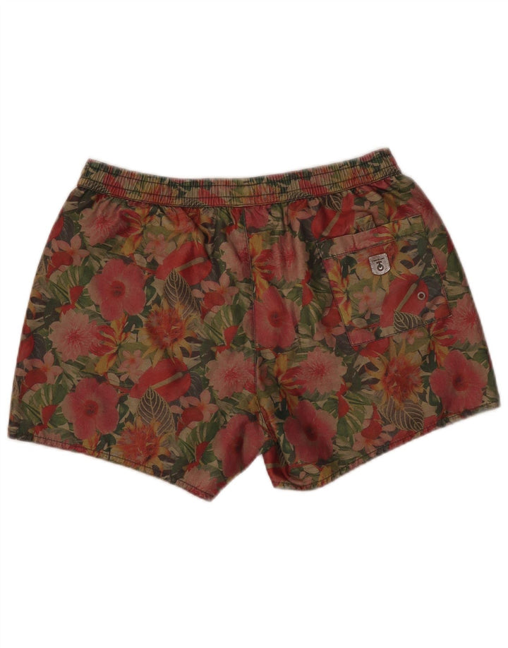 Coast Damen Badeshorts UK 14 Medium Mehrfarbig mit Blumenmuster
