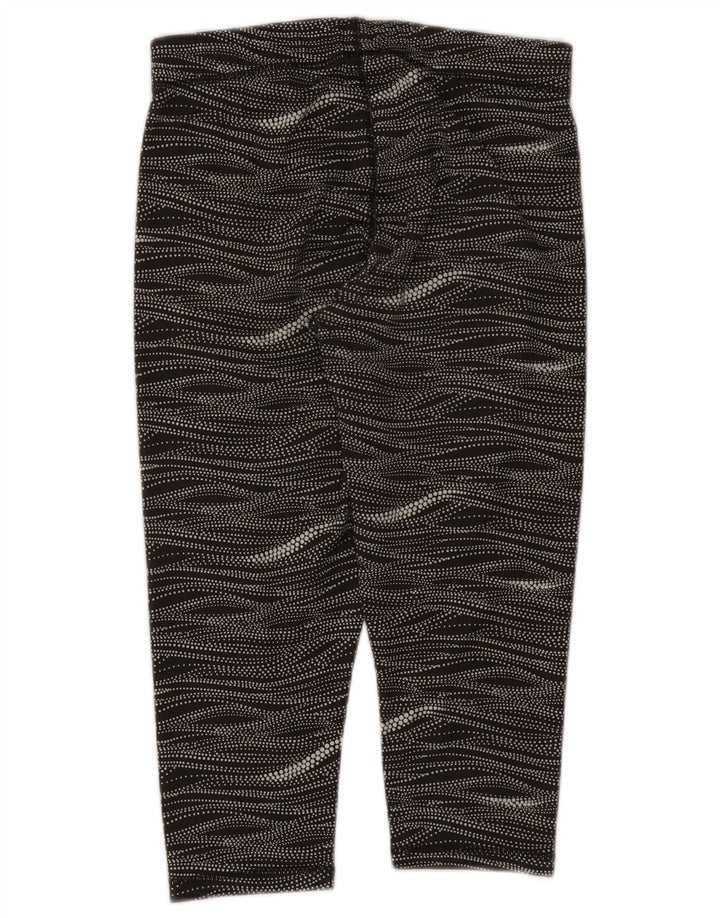 Puma Damen Capri-Leggings UK 14 Mittelschwarz gestreift Polyester