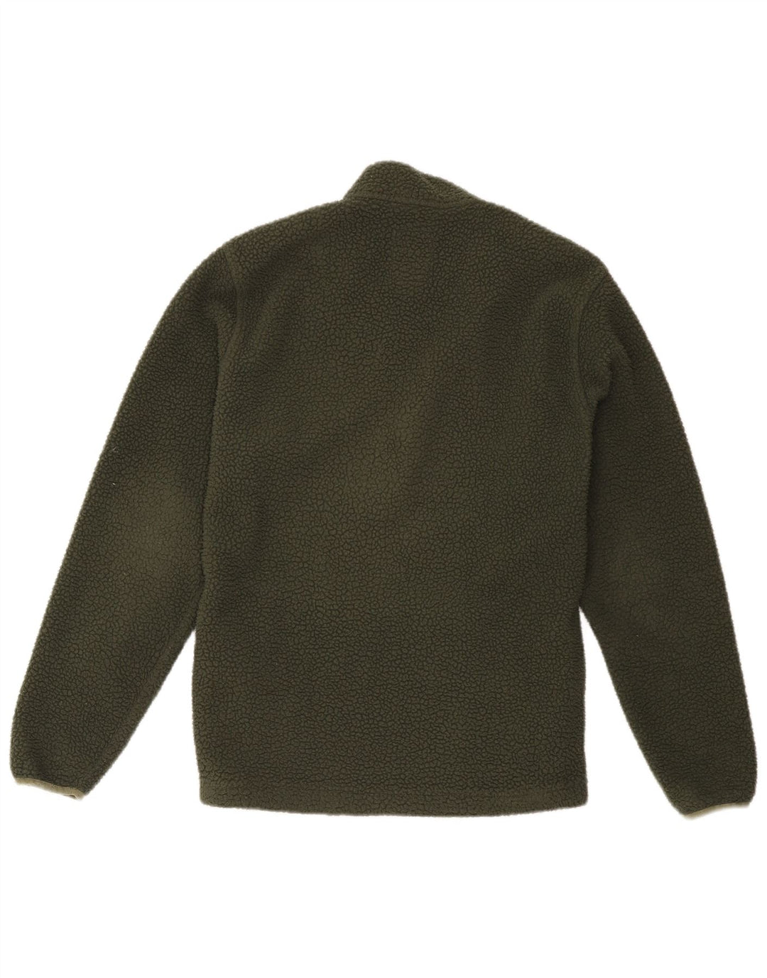 Timberland Herren-Fleecepullover mit Reißverschluss am Hals, klein, grün, Polyester