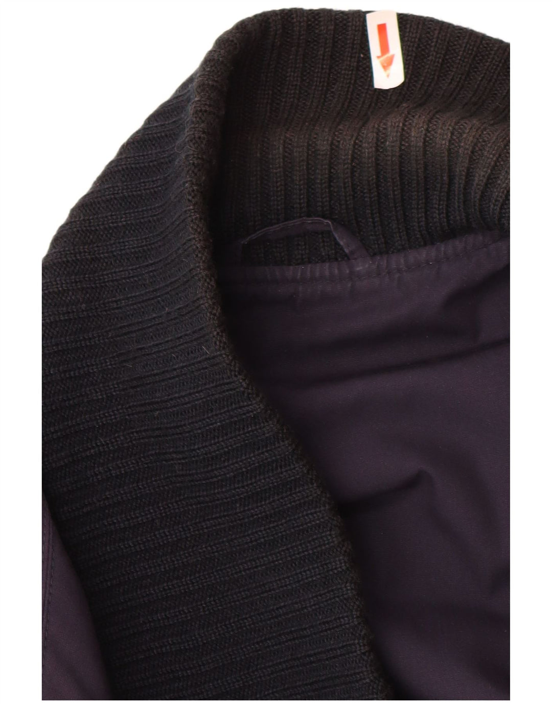 Vintage Herren Doppelreihiger Cardigan Pullover IT 48 Medium Navy Blue