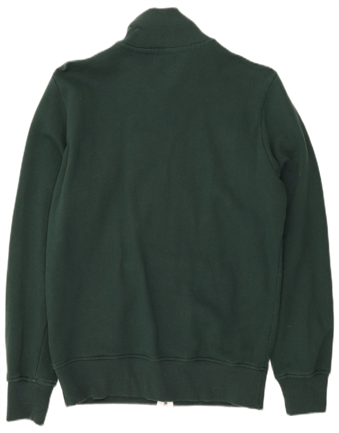 Converse Herren-Trainingsanzugoberjacke aus mittelgrüner Baumwolle