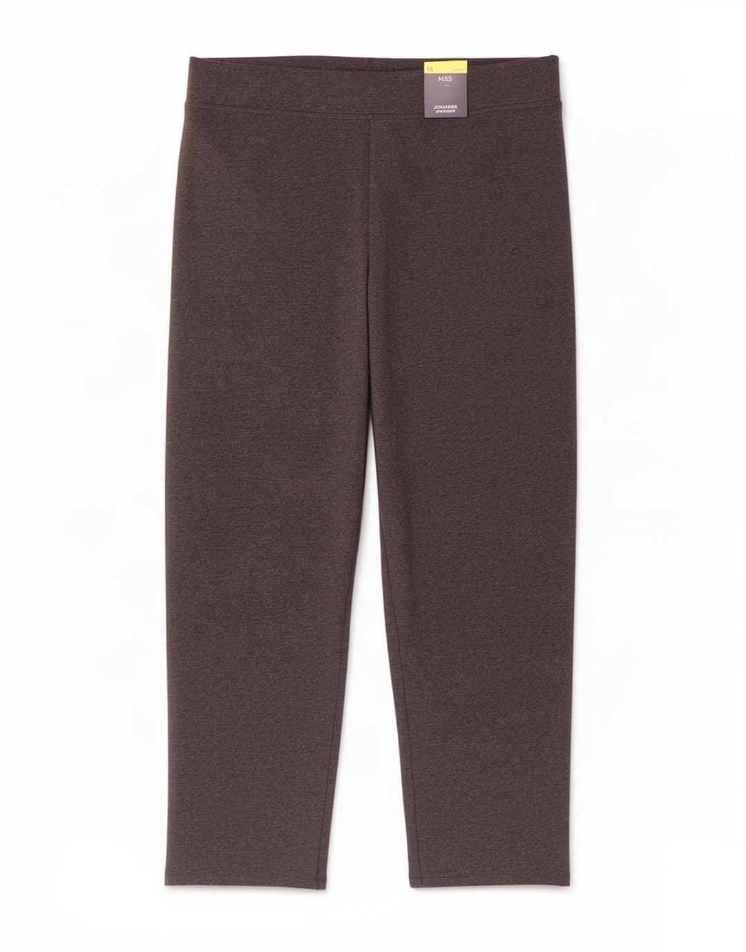 Marks & Spencer Damen-Trainingshose, UK-Größe 46, Größe L, Grau, Baumwolle