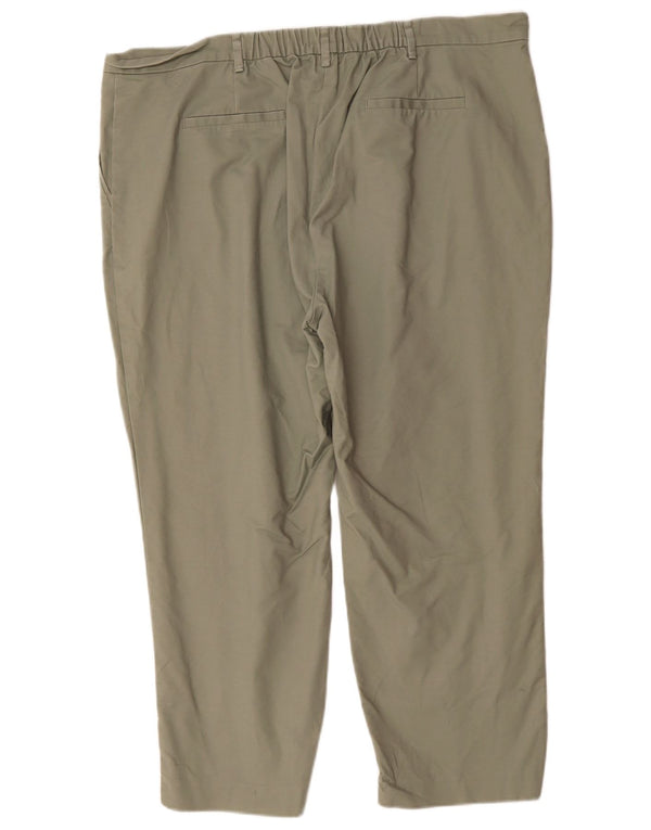Marks & Spencer Damen-Kurzhose, UK 20, 2XL, W40, L25, Khaki, Baumwolle