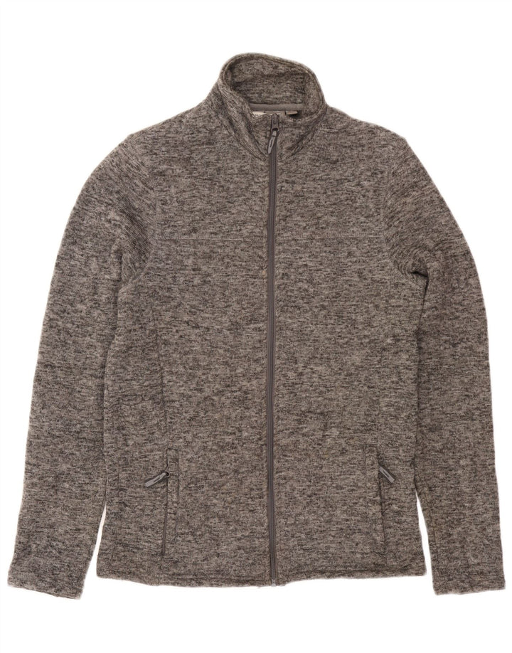 Mountain Warehouse Herren-Trainingsanzug-Oberteil, Jacke, klein, grau geflecktes Polyester