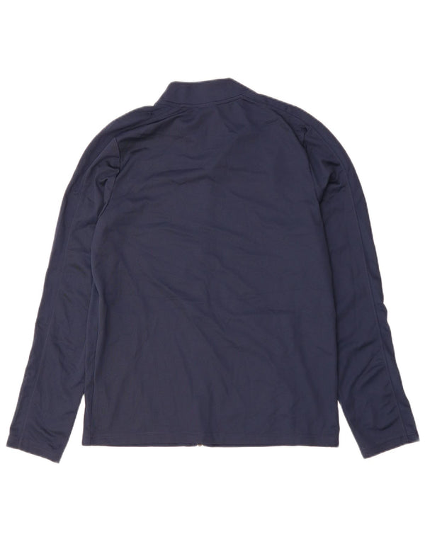 Nike Jungen-Trainingsanzug-Top-Jacke, 13–14 Jahre, XL, Marineblau, Polyester