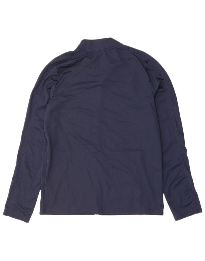 Nike Jungen-Trainingsanzug-Top-Jacke, 13–14 Jahre, XL, Marineblau, Polyester