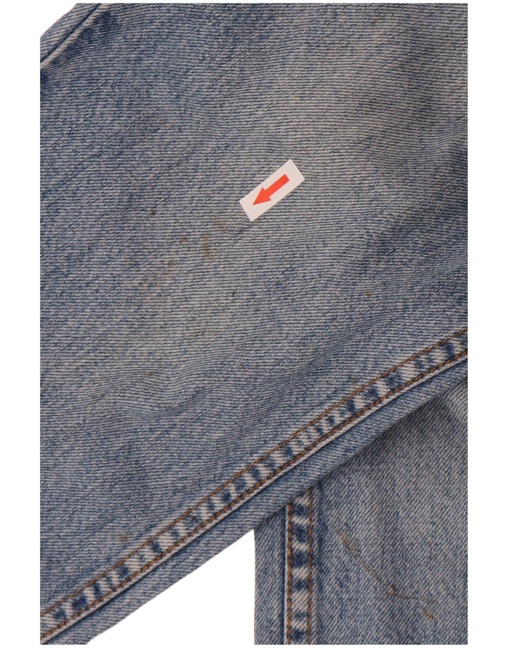 Wrangler Herren Texas Straight Jeans W31 L29 Blaue Baumwolle