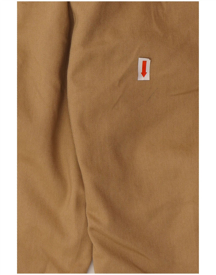 LEVI'S Gerade Damen-Anzughose W28 L28 Beige Baumwolle