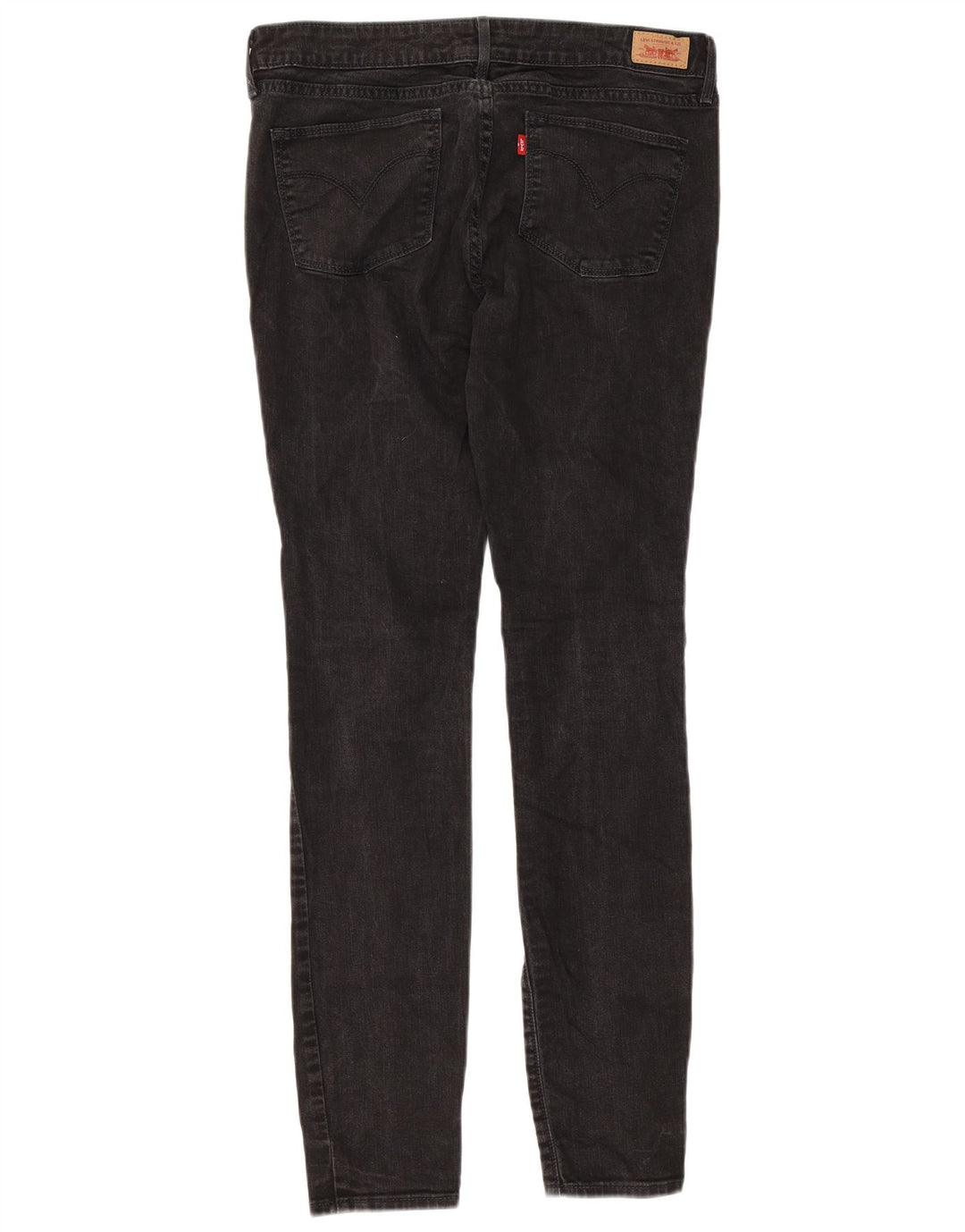 Levi's Damen Skinny Jeans W30 L32 Schwarze Baumwolle