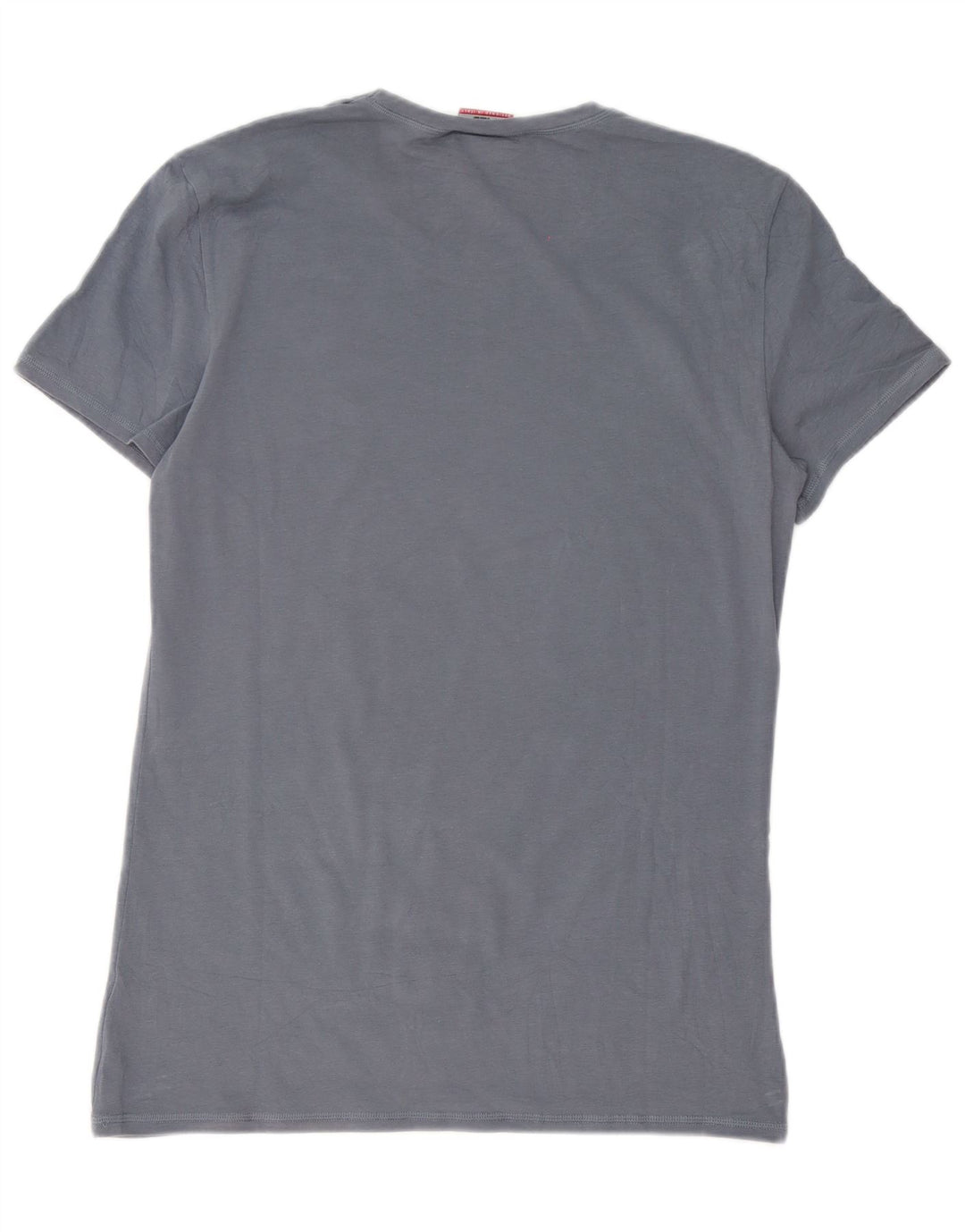 Fila Herren T-Shirt Top Large Blau Baumwolle