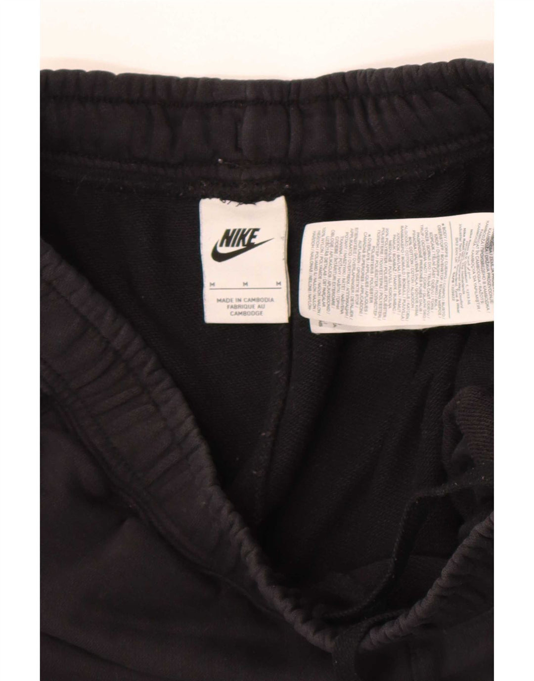 Nike Herren Graphic Sport Shorts Medium W32 L9 Schwarz Baumwolle
