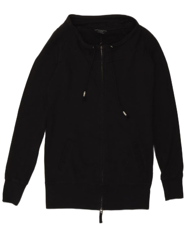 Guess Damen-Trainingsanzugoberteil mit Grafik, UK 14, mittelschwarz