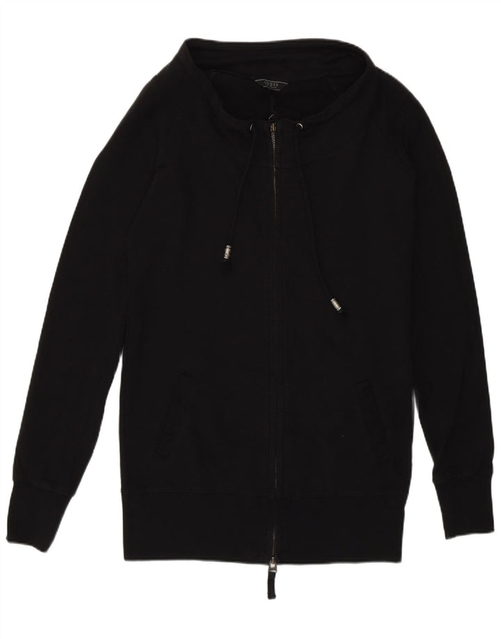 Guess Damen-Trainingsanzugoberteil mit Grafik, UK 14, mittelschwarz