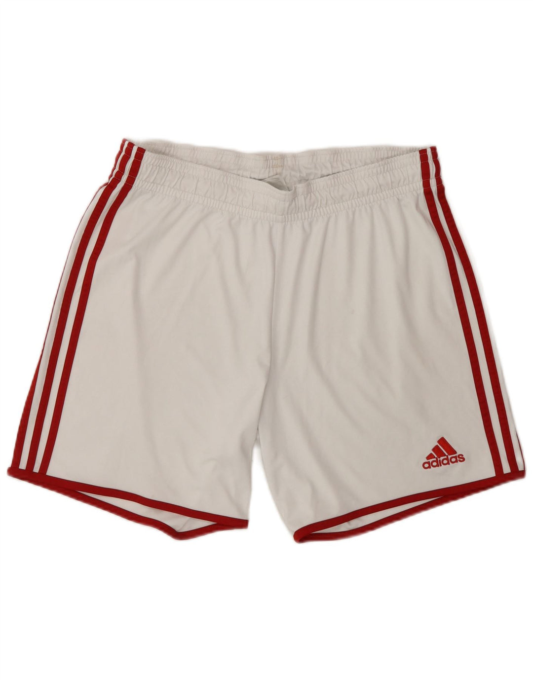 Adidas Herren Climalite Sport Shorts Großes weißes Polyester
